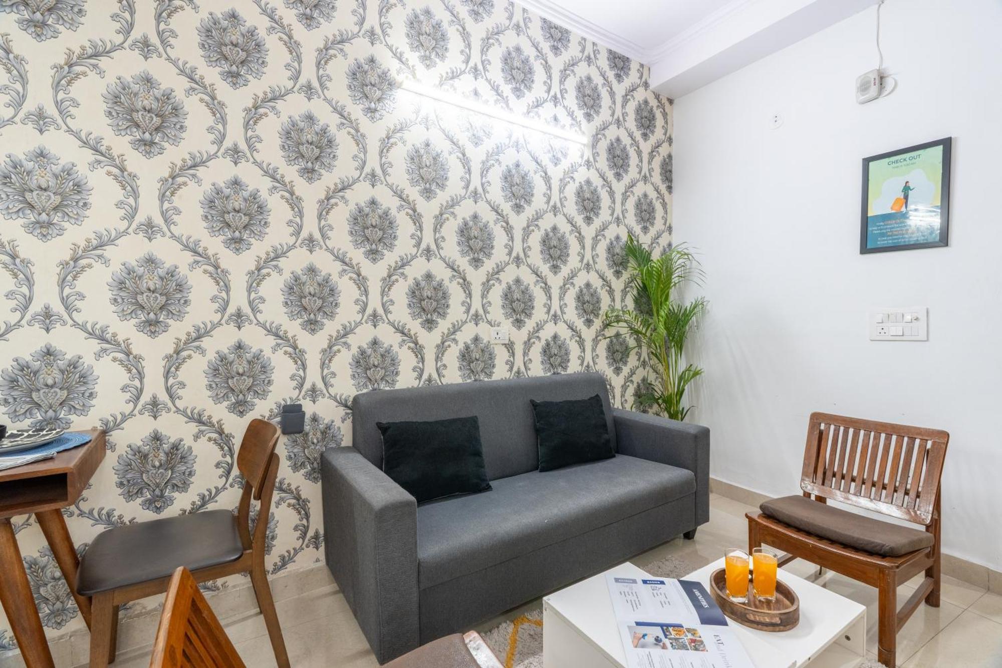 Apartament Homlee-Vintage 2Bhk-Ndls-Lift-Bharat Mandapam Nowe Delhi Zewnętrze zdjęcie